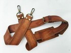 48  Long Replacement Bag Strap Brown  Gold Hardware F Leather Shoulder Bag