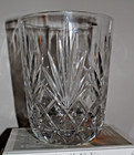 Vintage Tuscany Cut Crystal Ice Bucket Wine Champagne Chiller Heavy Cut Glass