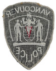 Vancouver Police  Shoulder Patch Vintage Obsolete Uniform Removed Canada