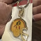 New Vintage New England Patriots 1988 Nfl  Football Helmet Brass Keychain