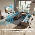 Insignia- 5 1 2 Channel Home Theater Soundbar With Wireless Subwoofer And R   