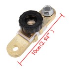 2x Battery Terminal Quick Disconnect Switch Side Post Battery Shut cut Off Brass