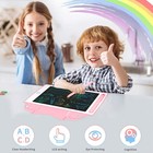 Electronic Lcd Writing Drawing Tablet Erasable Board 10 5  Colorful Pad   Cards