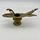 Indian Antique Bronze Oil Lamp 7    - Fine 19th Century Mughal Changalvetta Ritual