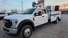 2019 Ford F-550 4wd 7500lb Crane Extended Cab 11ft Mechanics Truck 6 7l Pto Air