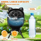Automatic-rotating Rechargeable Bubble Machine For Kids  500ml Large Capacity