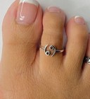 Solid Metal 925 Sterling Silver Daily Wear  thanksgiving  Gift Women s Toe Ring