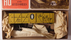 Ho Scale Trains In Miniature  Muncie Western  The Ball Line  Box Car Mwr  1247