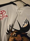 Jannik Hansen Manitoba Moose Game Worn Hockey Jersey 2007