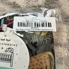 Nwt Little Sleepies Star Signs Fitted Crib Sheet Zodiac Bamboo Black