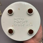 Royal Haeger Quail Trivet Blue Green Art Pottery Tile Round Usa 882 Vintage Mcm