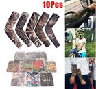 10pcs Tattoo Cooling Arm Sleeves Cover Basketball Golf Sport Uv Sun Protection