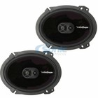 4  Rockford Fosgate P1683 6x8  Coaxial Speakers W  Free Nvx Sound Deadening