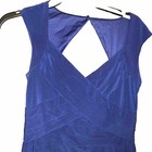Jones Wear Blue Tiered Cocktail Dress Size 4 Excellent Used Condition Beautiful