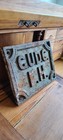 Antique Victorian Cast Iron Street Sign 26 5x20 5 Cm Original Antique Patina
