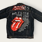 The Rolling Stones No Filter Tour 2019 Denim Jacket Size Large