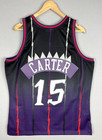Vince Carter  15 Mitchell   Ness Toronto Raptors Nba Jersey Men s Size L