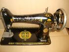 Antique Singer Sewing Machine Head Model 66  lotus   Serviced