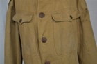 Antique Us Military Wwi Army Doughboy Tan Canvas Jacket Chest 40 Original 
