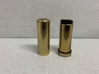 Vintage Brass Retractable Camera Lens Brush 2 In  Lipstick Style Very Nice A017