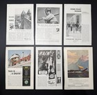 Texaco Gas And Oil Vintage Original 1933 1934 Magazine Ads