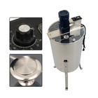 Electric Honey Extractor Beekeeping Equipment Stainless Steel 2 4 Frames 1300rpm