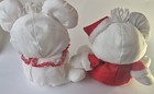 Vintage Fisher Price 8036 8127 Puffalumps Christmas Plush 1992   1987 Mice