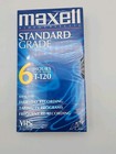 Maxell Standard Grade T-120 Vhs Video Cassette Tapes Sealed