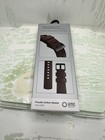 Nomad Active Band Pro Apple Watch  44 45 49 Brown Leather Silver Hardware New
