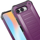 For T-mobile Revvl 8 Phone Case Tough Lined Design Hybrid Protection Corners