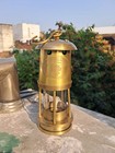 Vintage Nautical Brass Oil Lamp Ship Lantern Maritime Decor Hanging Boat Light