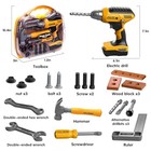 Kids Tool Set With Tool Box   Electronic Toy Drill - Pretend Play Kids