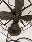 Western Electric Oscillating Fan Type 7600 Brass Blades  Works Needs Restored