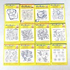 35 Vtg Aunt Martha s Hot Iron Embroidery Transfer Patterns Most New Never Used