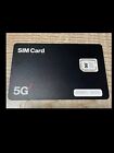 Verizon Sim Card Postpaid prepaid  5g Nano Sim Card Good For Activation Newest 