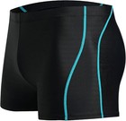 Men Swimsuits Square Legs Upf50  Swim Jammer Trunks swimsuit Bathing Shorts