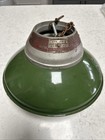 Vtg Crouse Hinds Explosion Proof Industrial Light 14    Green Enamel Shade Nice 