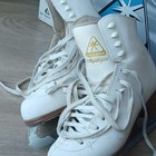 Jackson Mystique Women s Figure Ice Skates White Lace Size 6 5