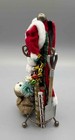 Miniature Dollhouse 1 12 Scale - Christmas Santa Hall Tree - 730a