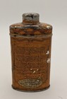 Antique Dental Tooth Powder Tin  Early Pyorrhocide  Prevent Pyorrhea  Contents 
