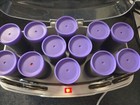 Conair More Big Curls 12 Jumbo Hot Rollers Curlers Chv12n Purple With 11 Clips