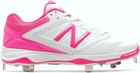 New Balance 4040v1 Metal Softball Cleats Pink White Sm4040p1 Women Sizes