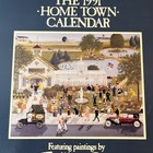 Home Town 1991 Wall Calendar James Wallace Baker Art Lang Graphics