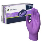 2 Boxes Of 100  Halyard Purple Nitrile Exam Gloves  Powder-free  55083  Large