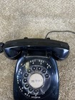 Vintage Automatic Electric Rotary Monophone Telephone  Black Desk  Bakelite 1961