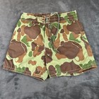 Birdwell Beach Britches Board Shorts Surf Swim Made In Usa Camo Mens Size 25 