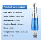 Premium Plus Dental Hygiene Prophy Handpiece Air Motor 4 Holes   4 1 Nose Cone