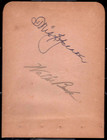 Tris Speaker Signed Psa dna Certified Authentic Album Page Autograph Hof Rare