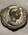 Julia Mamaea 232 Vesta Severus Alexander Rare Ancient Roman Silver Coin Denarius