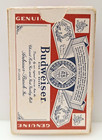 Budweiser King Of Beers Playing Cards Deck Anheuser Busch Vintage Plastic Coated